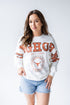 Texas Philly Split Lantern Sleeve Crew